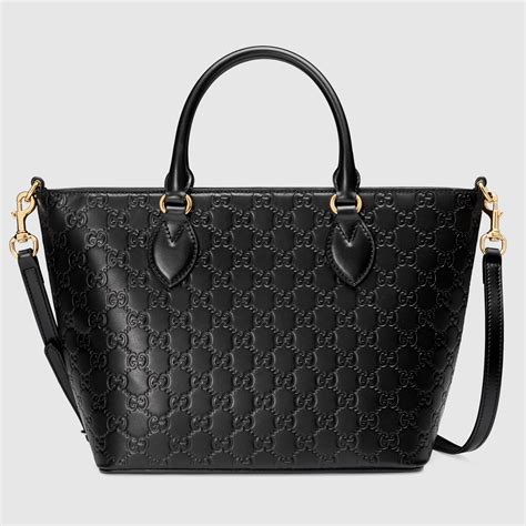 fake leather gucci tote